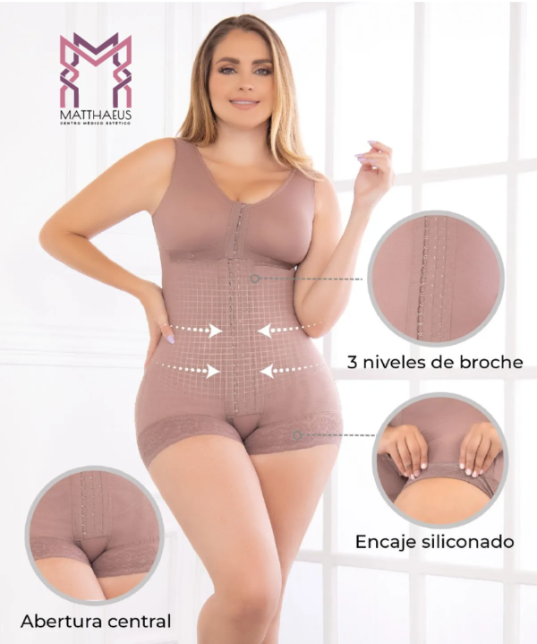 Faja cachetero con brasier y broche Fájate - Image 2