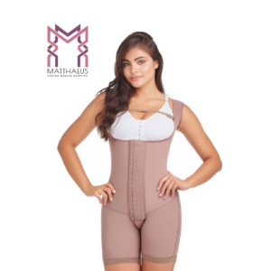 Faja reductora de abdomen media pierna fájate